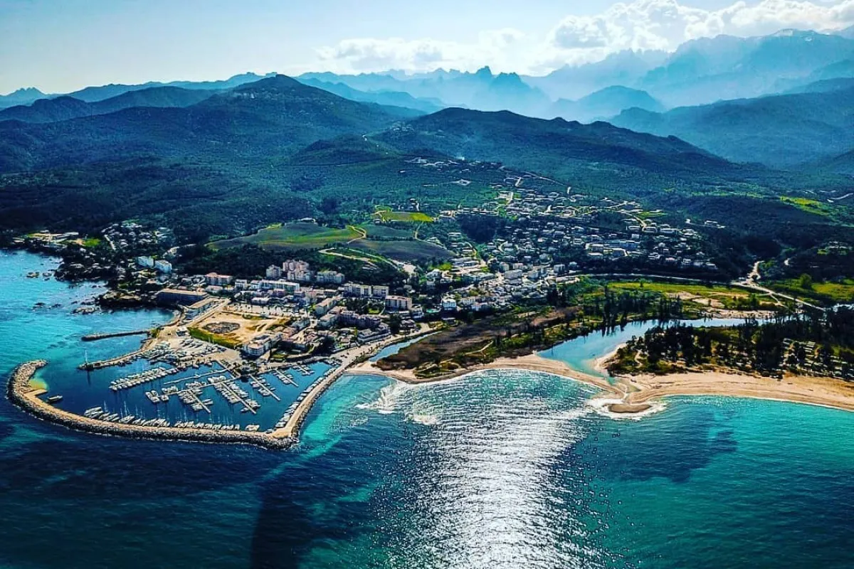 Corsica, Solenzara Marina in Sari-Solenzara, France