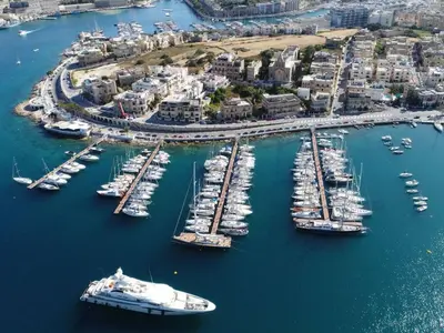 Malta, Roland Marina, Ta` Xbiex, marina in Ta' Xbiex, Malta