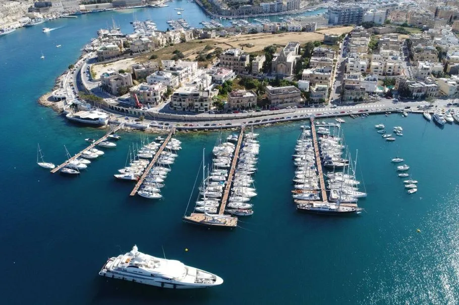 Malta, Roland Marina, Ta` Xbiex, marina in Ta' Xbiex, Malta