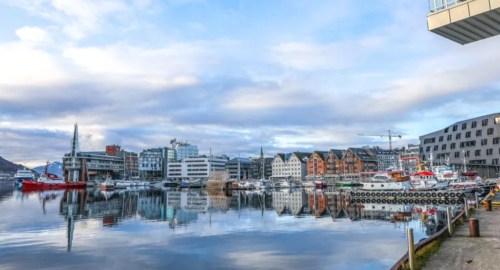Tromso Marina in Tromsø, Norway