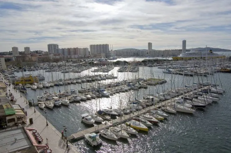 Toulon, Darse Vieille, marina in Toulon, France