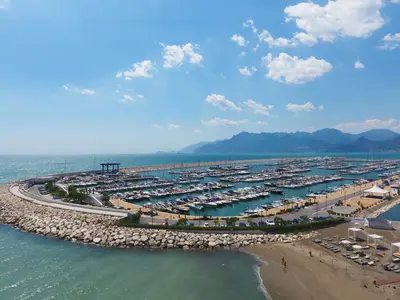 Salerno, Marina d'Arechi in Salerno, Italy