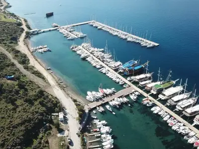 Bodrum, Gümbet Marina in Bodrum, Turkey — photo 2