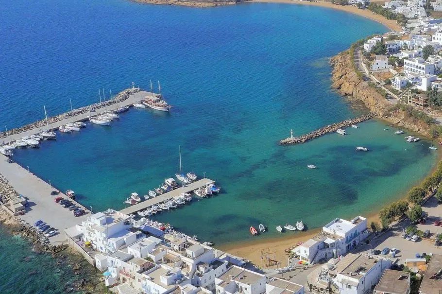 Piso Livadi Port, marina in Marpissa, Greece — photo 2