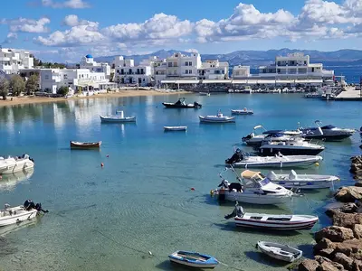 Piso Livadi Port, marina in Marpissa, Greece — photo 5