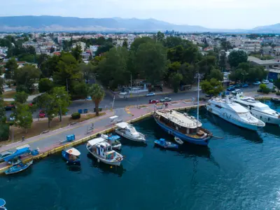 Marina Eleusis in Salamina Municipal Unit, Greece