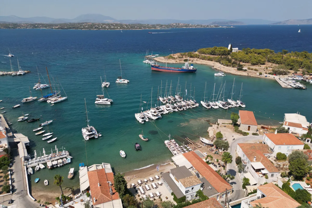 Spetses Marina in Spetses, Greece — photo 9