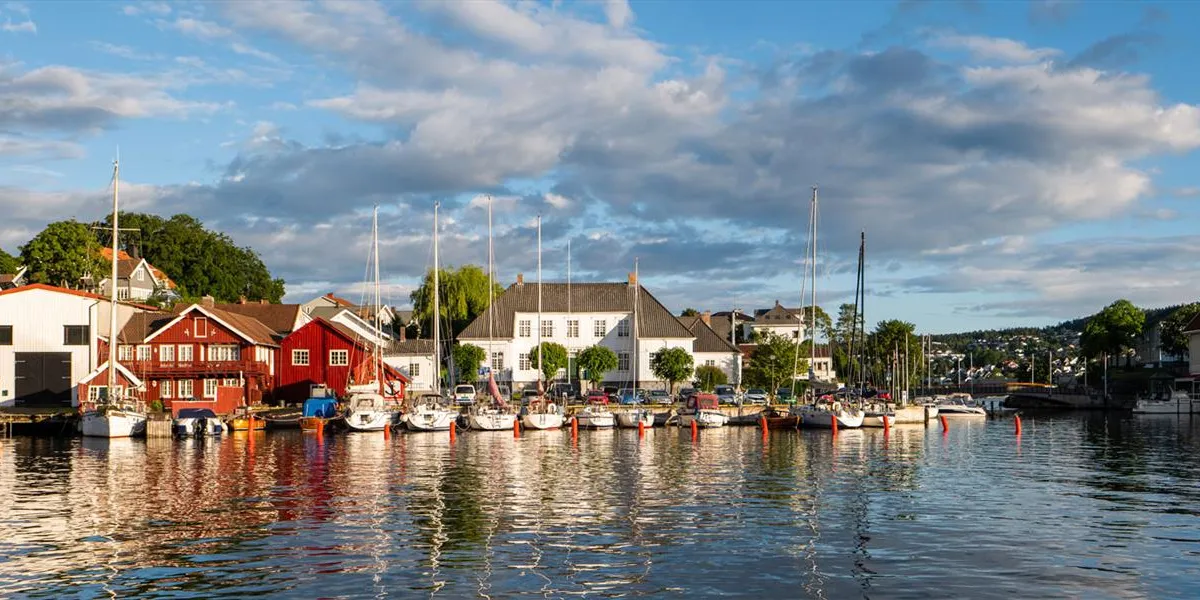 Porsgrunn guest harbour, marina in Porsgrunn, Norway
