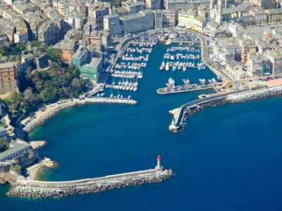 Bastia, Vieux port de Bastia, marina in Bastia, France — photo 2