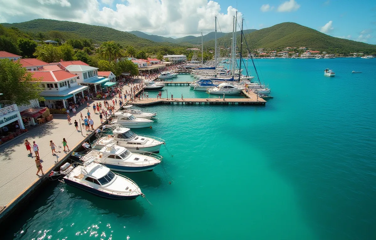 USVI, Bimini Marina, St. Thomas, marina in Red Hook, United States