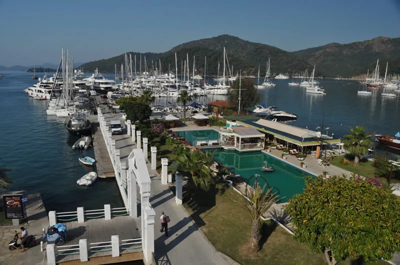 Göcek/Skopea Marina in Fethiye, Turkey