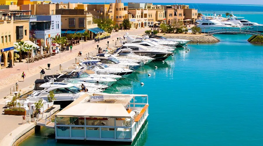 Hurghada, Marina El Gouna in El Gouna, Egypt