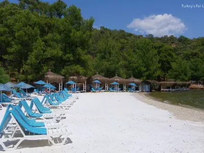 Fethiye, Mugla, Leb-i Derya Beach, marina in Fethiye, Turkey — photo 2