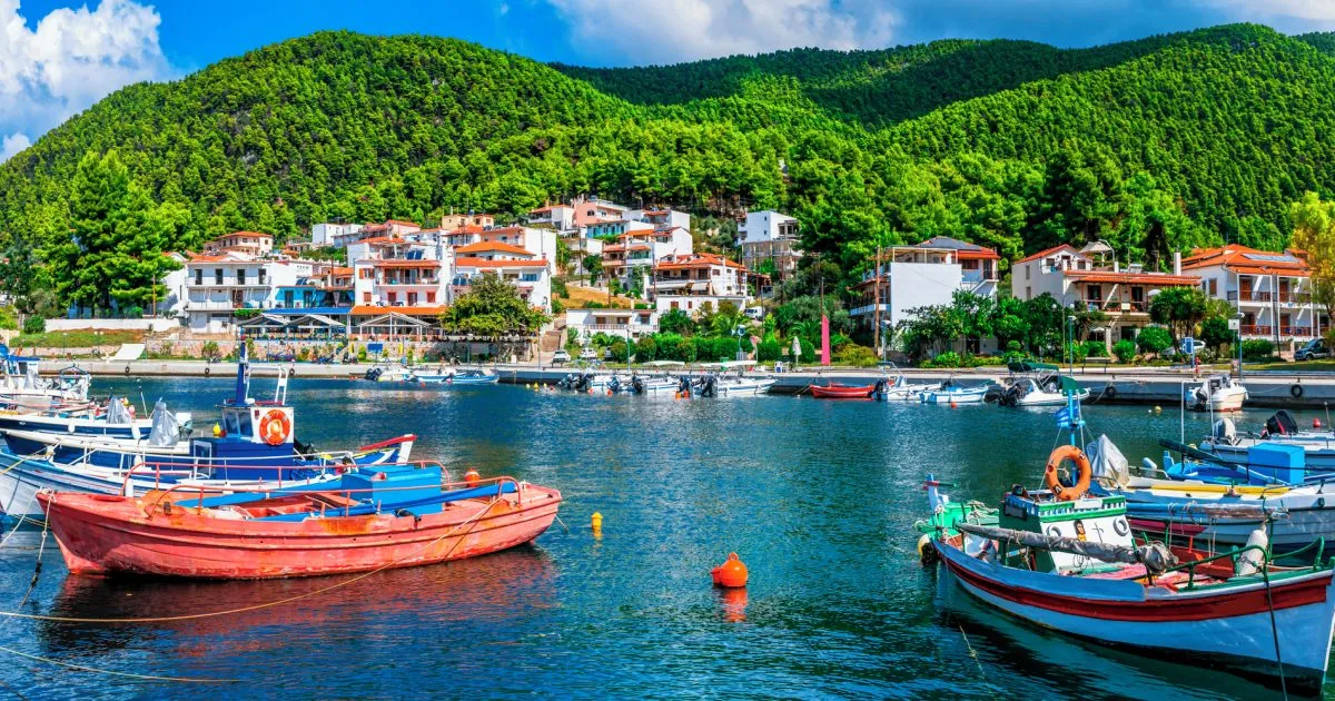 Skopelos, Neo Klima Harbor, marina in Neo Klima, Greece — photo 4