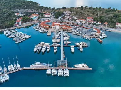 Split, West Coast (Zapadna obala) Marina in Split, Croatia — photo 3