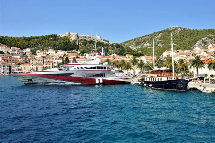 Trogir, Divulje Port, marina in Grad Kaštela, Croatia — photo 5