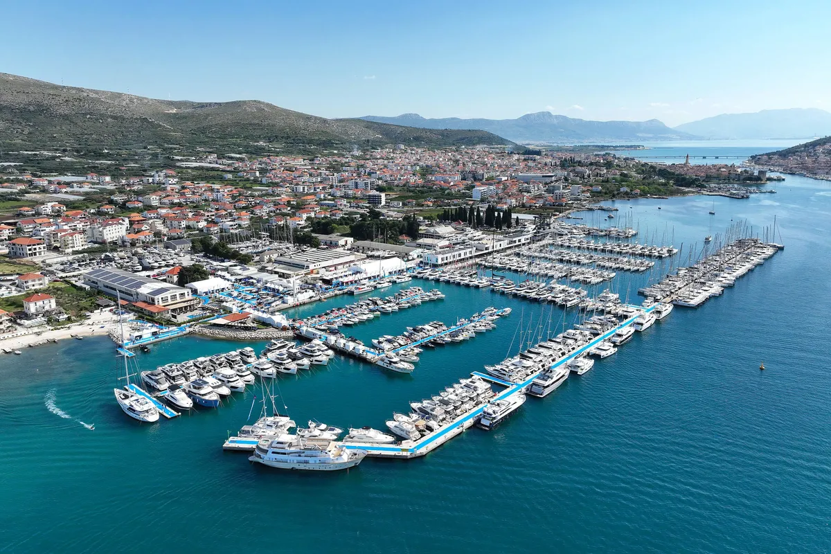Trogir, Seget Donji, Konacvine Marina in Seget Donji, Croatia