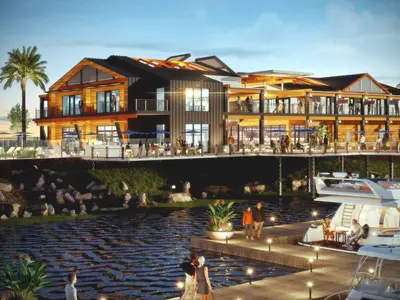 San Diego, Harbor Island, marina in San Diego, United States