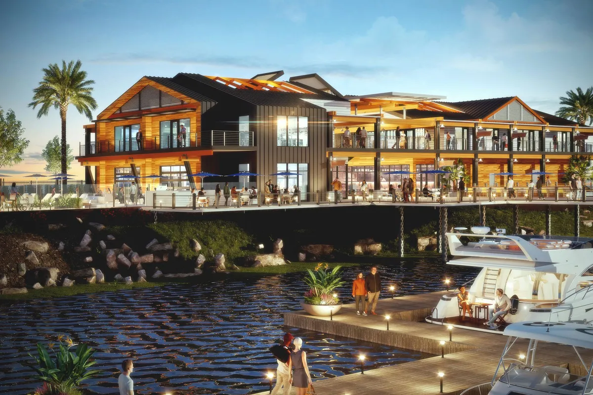 San Diego, Harbor Island, marina in San Diego, United States