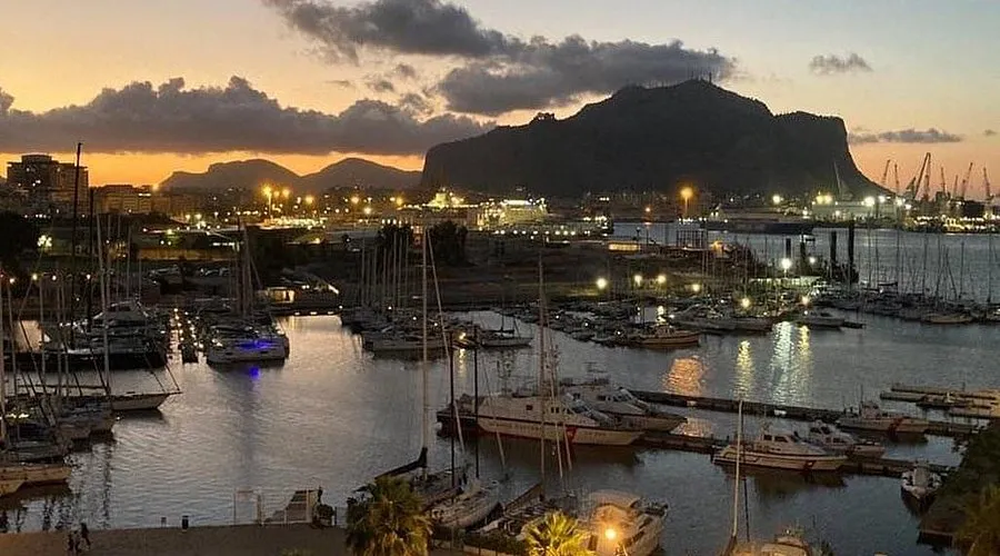 Palermo, Marina di La Cala in Palermo, Italy