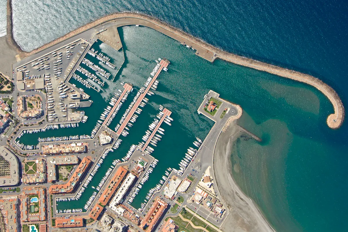 Puerto Deportivo Almerimar, marina in El Ejido, Spain