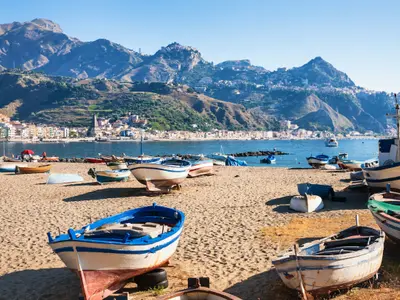 Porto di Giardini Naxos, marina in Giardini Naxos, Italy — photo 3
