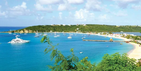 Anguilla, Marina Roadbay in Sandy Ground, Anguilla