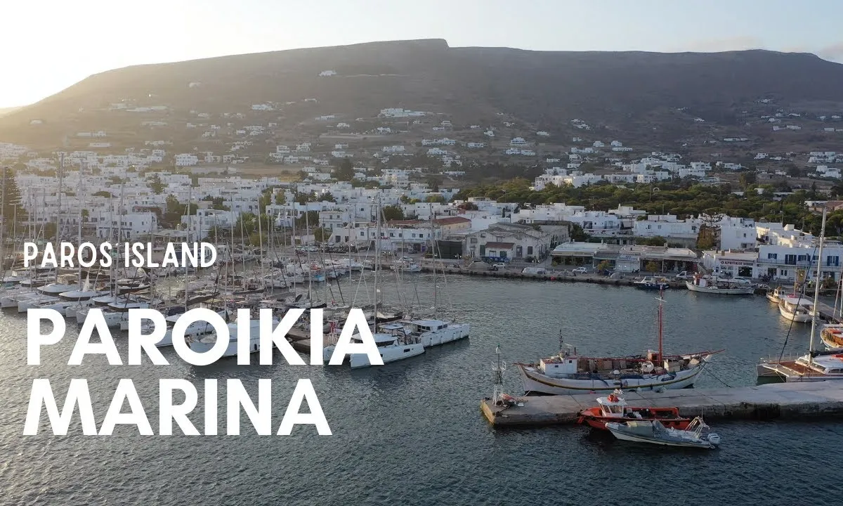 Paroikia Marina, Paros, marina in Parikia, Greece — photo 6