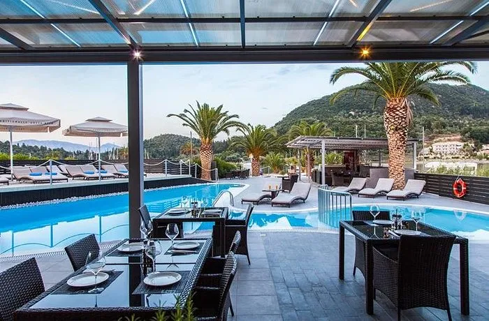 Lefkada, Nydri, Armonia Hotel Marina in Municipal Unit of Ellomenos, Greece