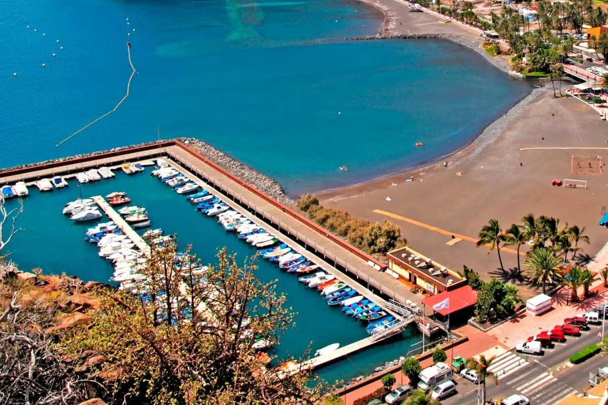 La Gomera Marina in San Sebastián de la Gomera, Spain