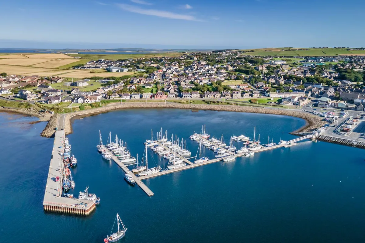 Kirkwall Marina in Kirkwall, United Kingdom