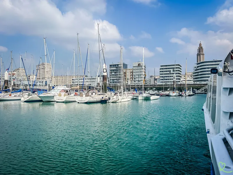 Avant-port, marina in Fécamp, France — photo 7