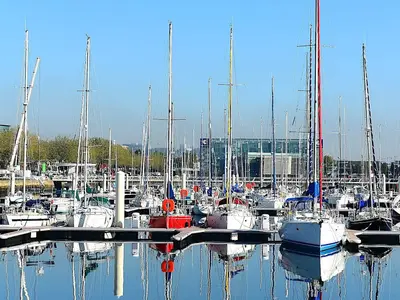Avant-port, marina in Fécamp, France — photo 4