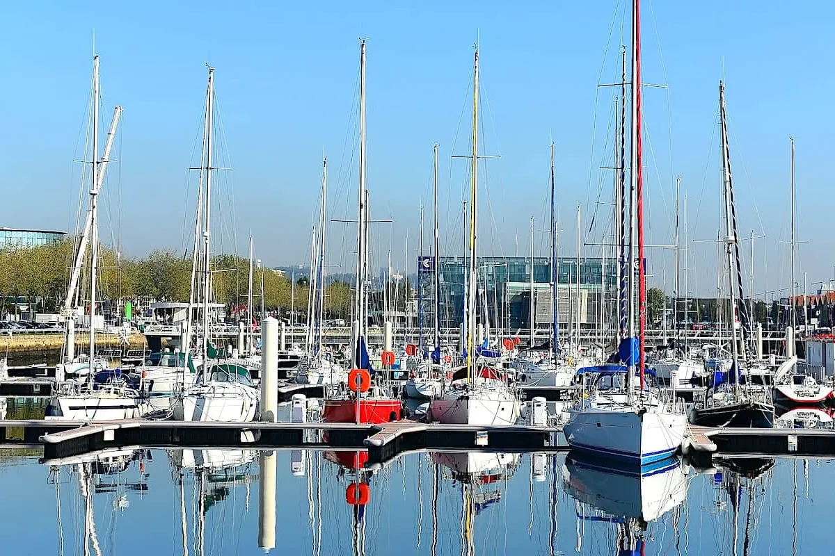 Avant-port, marina in Fécamp, France — photo 4