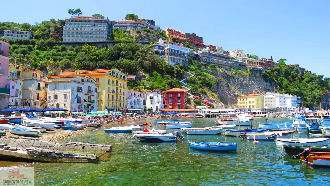 Sorrento Marina Piccola in Sorrento, Italy