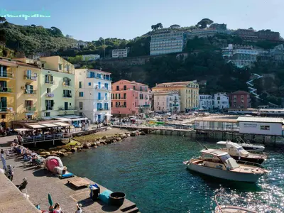 Sorrento Marina Piccola in Sorrento, Italy — photo 2