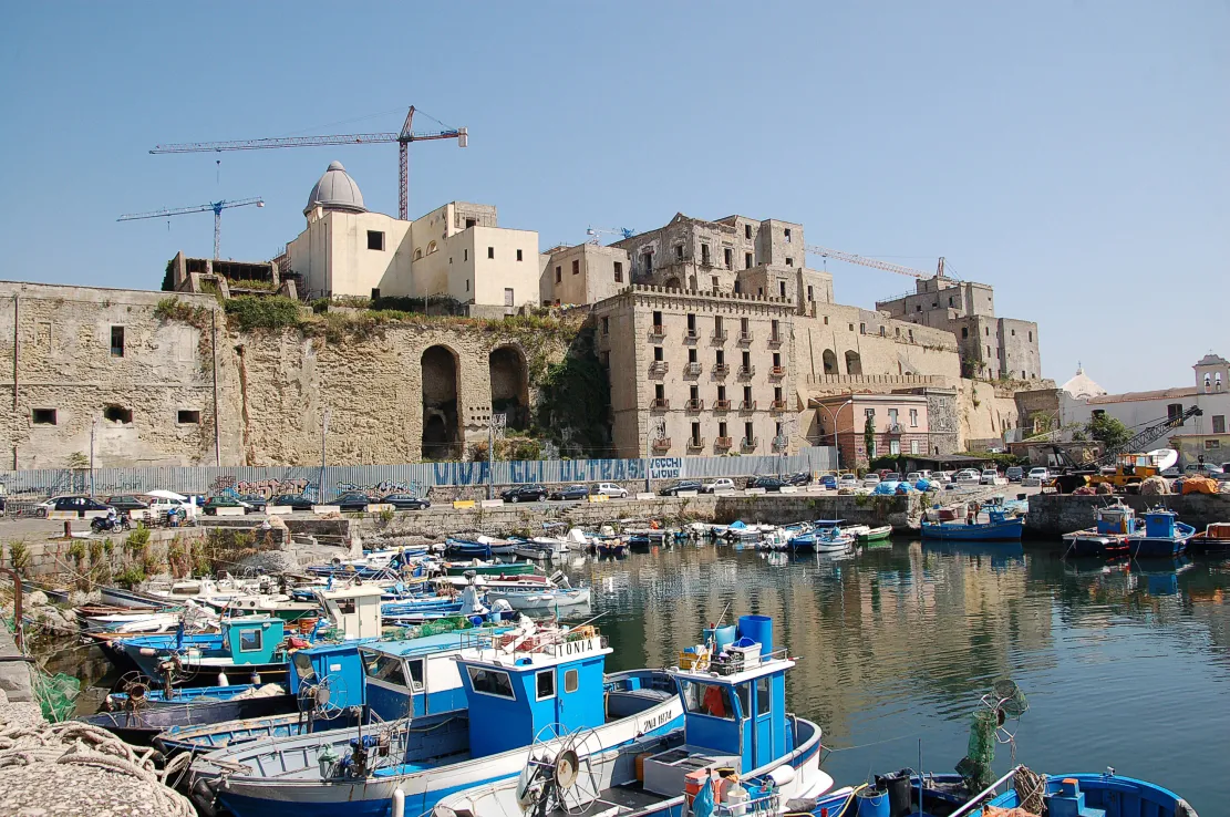 Pozzuoli Marina in Pozzuoli, Italy