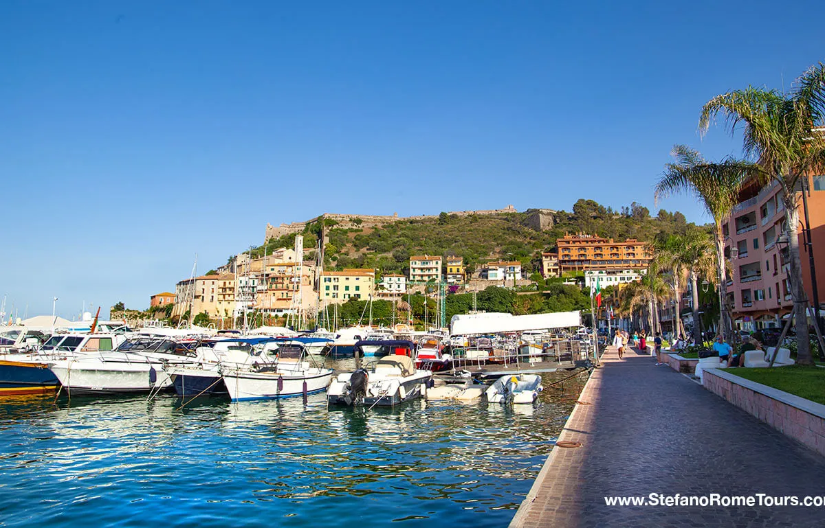 Porto Ercole, marina in Porto Ercole, Italy