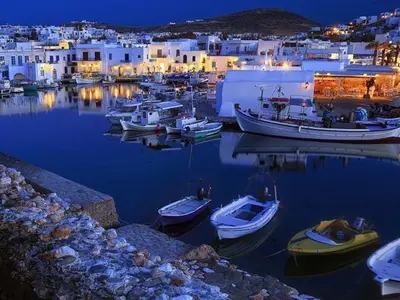 Paroikia Marina, Paros, marina in Parikia, Greece — photo 3