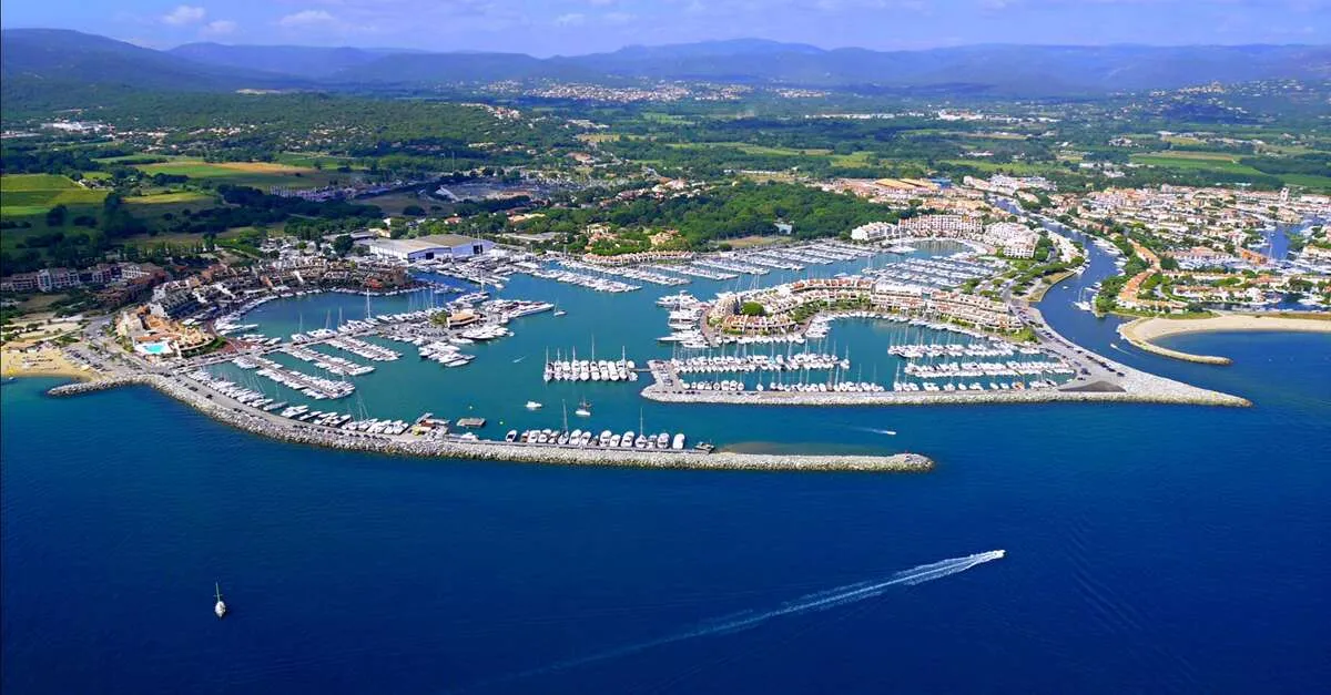 Les Marines de Cogolin Marina in Cogolin, France