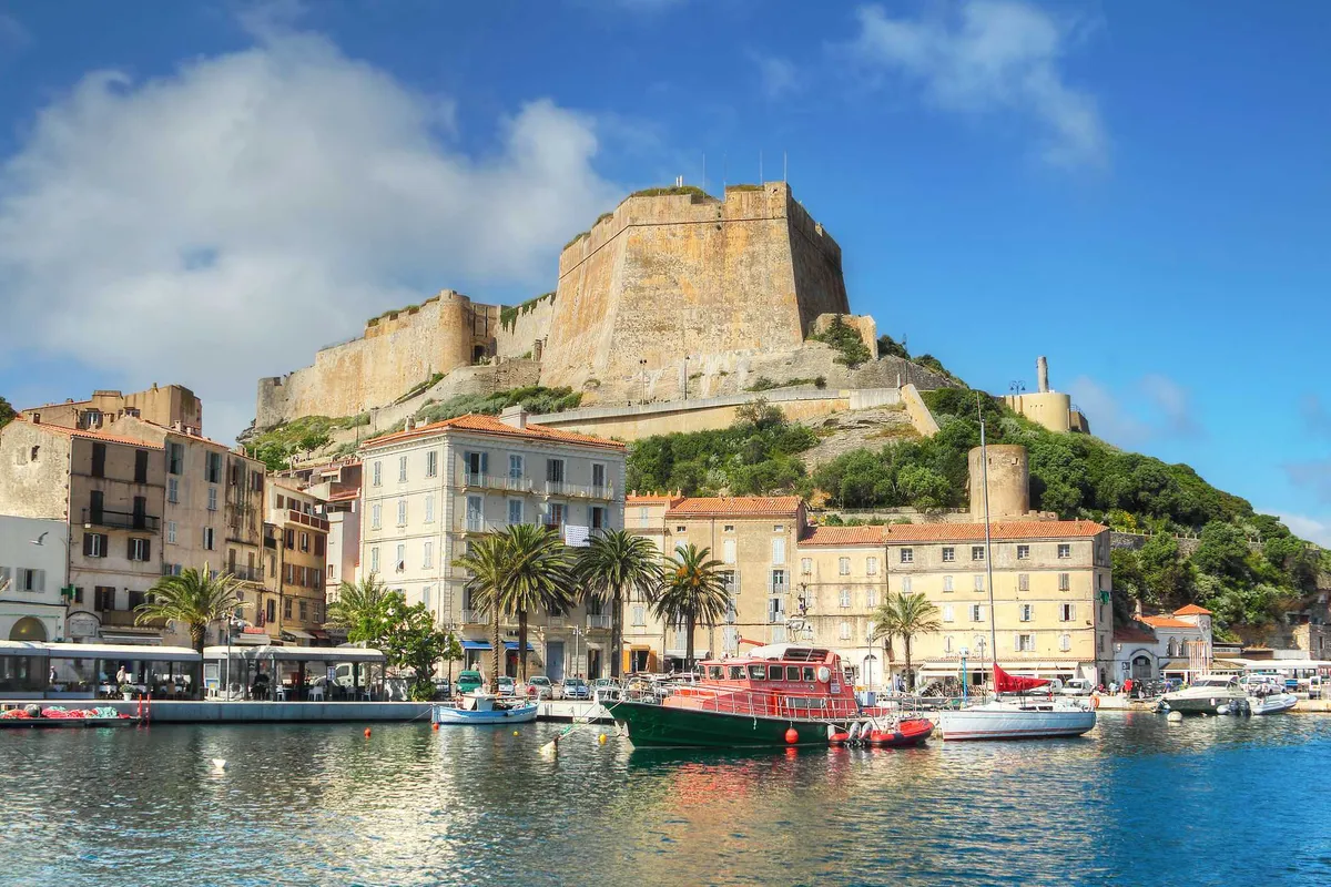 Port de Bonifacio, marina in Bonifacio / Bunifaziu, France