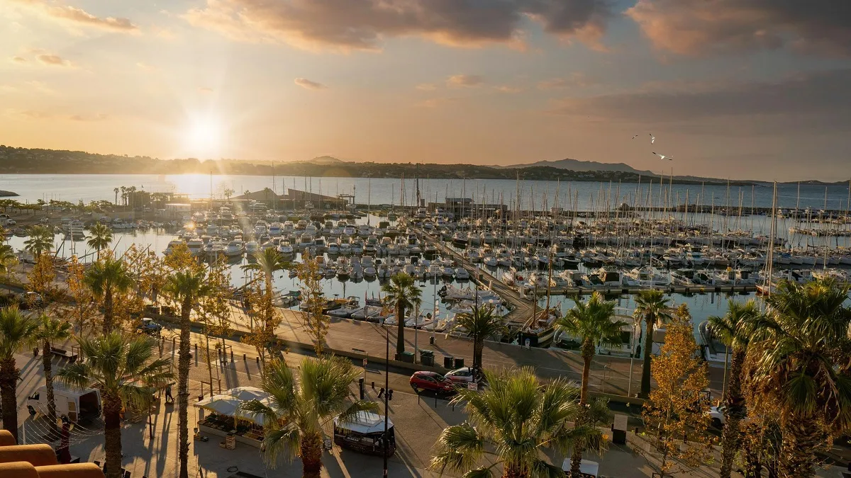 Bandol Marina in Bandol, France