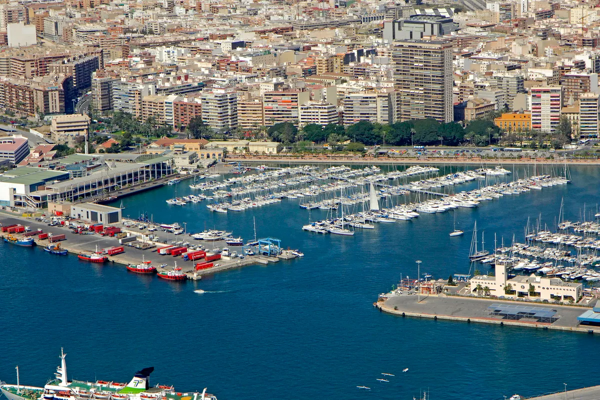 Real Club Regatas de Alicante, marina in Alicante, Spain