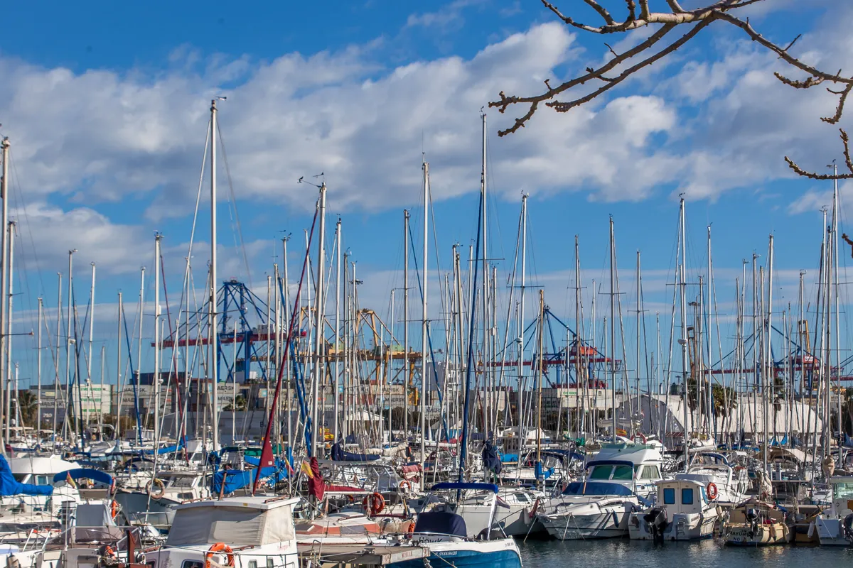 Real Club Nàutic de València, marina in Valencia, Spain
