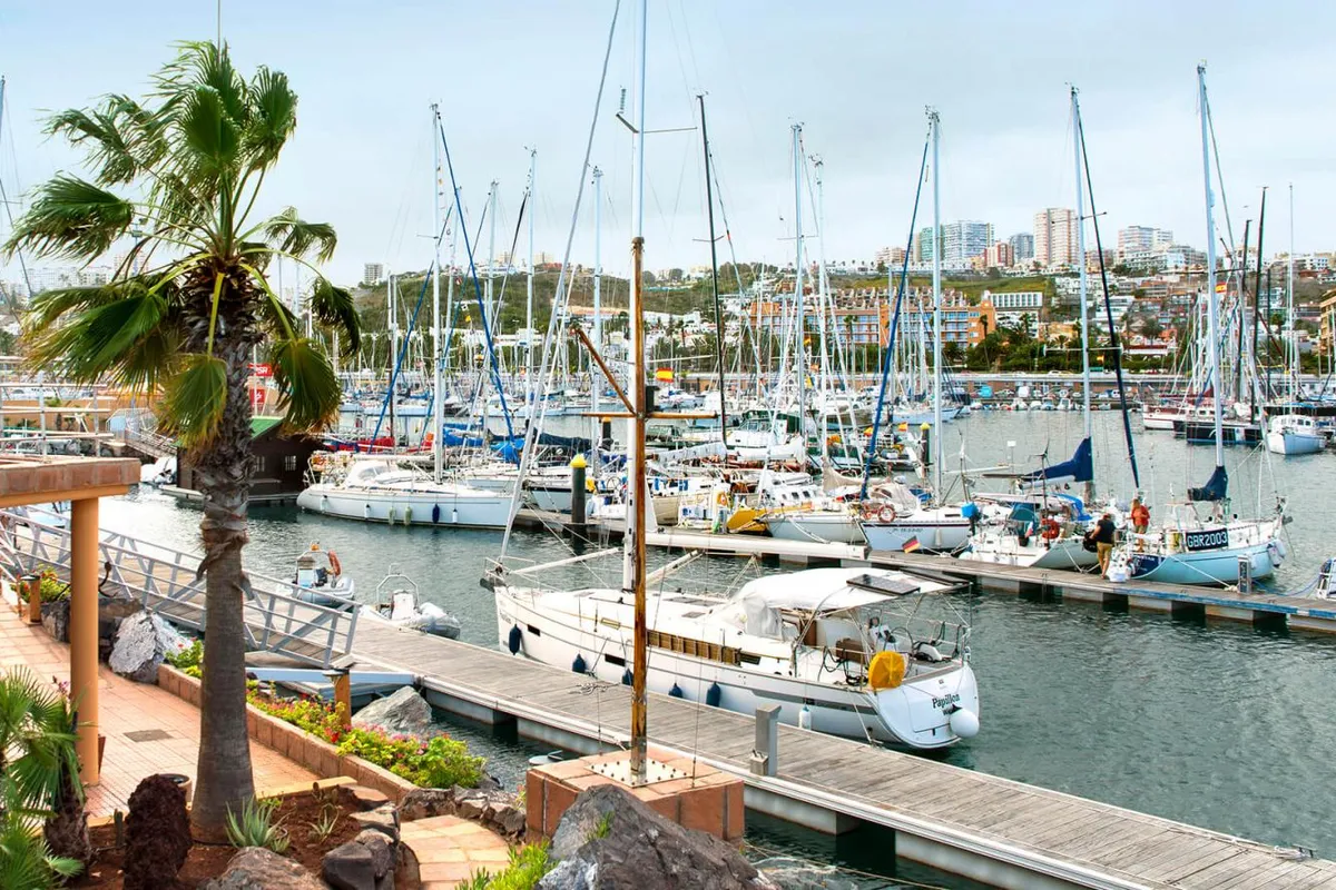 Las Palmas de Gran Canaria Marina in Las Palmas, Spain