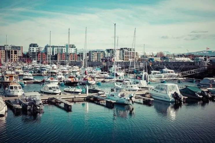 Bodoe Marina in Bodø, Norway