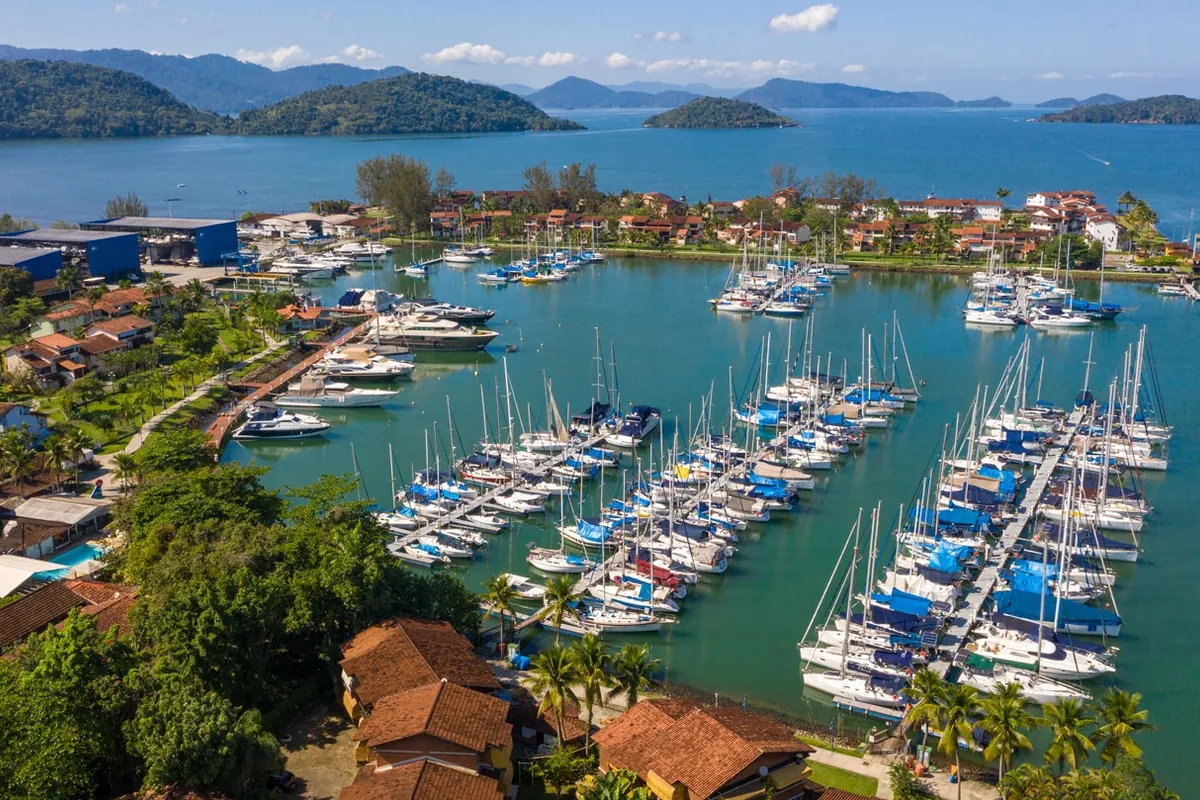 Marina Porto Imperial in Paraty, Brazil