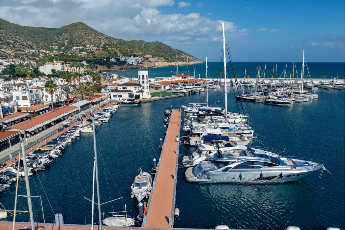 Port d'Aiguadolç, marina in Sitges, Spain — photo 4