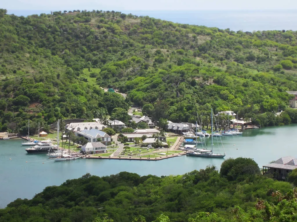 Nelson's Dockyard Marina in English Harbour, Antigua and Barbuda
