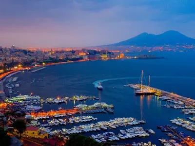 Porto di Mergellina, marina in Naples, Italy — photo 4
